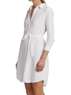 L'AGENCE Bella Linen Shirtdress 3 L'AGENCE Bella Linen Shirtdress -Outlet L'AGENCE Store unnamed file 1016