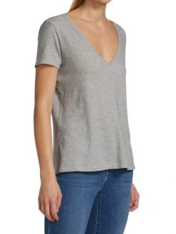 L'AGENCE Daija Relaxed Fit T-Shirt -Outlet L'AGENCE Store unnamed file 1023