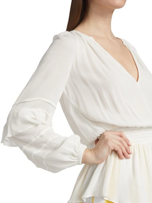 L'AGENCE Brigitta Ruffled Blouse 6 L'AGENCE Brigitta Ruffled Blouse - Image 6