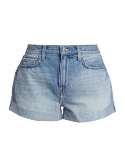 L'AGENCE Jazz High-Rise Denim Shorts