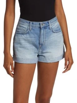 L'AGENCE Jazz High-Rise Denim Shorts 2 L'AGENCE Jazz High-Rise Denim Shorts -Outlet L'AGENCE Store unnamed file 1050