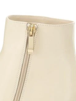 L'AGENCE Aimee Leather Ankle Boots White -Outlet L'AGENCE Store unnamed file 108