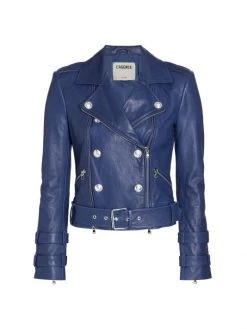 L'AGENCE Billie Belted Leather Jacket Chanterelle 4 L'AGENCE Billie Belted Leather Jacket Chanterelle -Outlet L'AGENCE Store unnamed file 1101