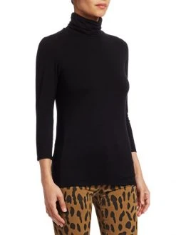 L'AGENCE Aja Turtleneck Black -Outlet L'AGENCE Store unnamed file 1113