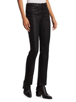 L'AGENCE Oriana High-Rise Straight-Leg Coated Jeans 3 L'AGENCE Oriana High-Rise Straight-Leg Coated Jeans -Outlet L'AGENCE Store unnamed file 1149