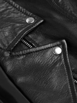 L'AGENCE The Biker Cutwork Leather Moto Jacket Diva Pink -Outlet L'AGENCE Store unnamed file 1166