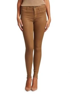 L'AGENCE Marguerite High-Rise Skinny Coated Jeans 2 L'AGENCE Marguerite High-Rise Skinny Coated Jeans -Outlet L'AGENCE Store unnamed file 1172