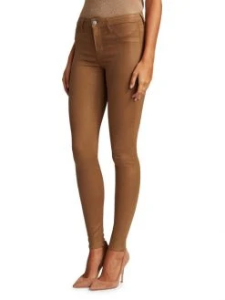 L'AGENCE Marguerite High-Rise Skinny Coated Jeans 3 L'AGENCE Marguerite High-Rise Skinny Coated Jeans -Outlet L'AGENCE Store unnamed file 1173