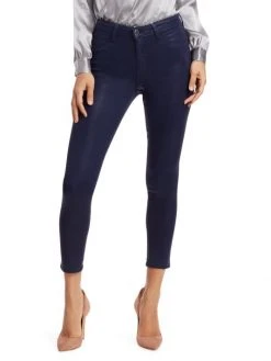 L'AGENCE Margot High-Rise Ankle Skinny Coated Jeans 2 L'AGENCE Margot High-Rise Ankle Skinny Coated Jeans -Outlet L'AGENCE Store unnamed file 1179