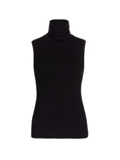 L'AGENCE Ceci Sleeveless Turtleneck