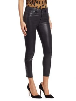 L'AGENCE Margot Skinny Mid-Rise Ankle Skinny Coated Jeans 3 L'AGENCE Margot Skinny Mid-Rise Ankle Skinny Coated Jeans -Outlet L'AGENCE Store unnamed file 1220