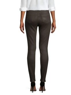 L'AGENCE Margot High-Rise Coated Skinny Ankle Jeans 4 L'AGENCE Margot High-Rise Coated Skinny Ankle Jeans -Outlet L'AGENCE Store unnamed file 1233