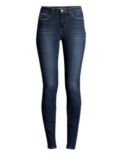 L'AGENCE Marguerite Mid-Rise Skinny Distressed Jeans