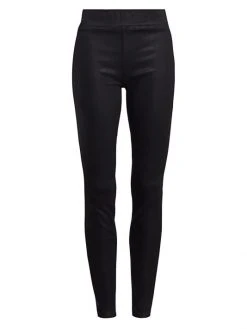 L'AGENCE Rochelle High Rise Coated Skinny Leggings