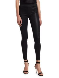 L'AGENCE Rochelle High Rise Coated Skinny Leggings 2 L'AGENCE Rochelle High Rise Coated Skinny Leggings -Outlet L'AGENCE Store unnamed file 1244