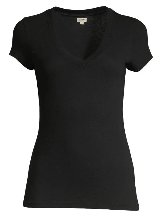 unnamed-file-129.jpg L'AGENCE Becca V-Neck Cotton Tee Chartreuse -Outlet L'AGENCE Store unnamed file 129