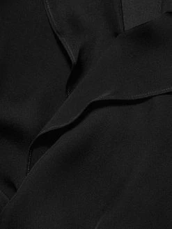 L'AGENCE Freja Draped Silk Blouse Black -Outlet L'AGENCE Store unnamed file 1300