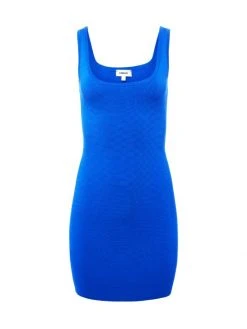 L'AGENCE Hannah Knit Mini Dress Pop Blue 5 L'AGENCE Hannah Knit Mini Dress Pop Blue -Outlet L'AGENCE Store unnamed file 1316