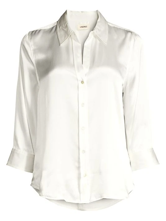 unnamed-file-1322.jpg L'AGENCE Dani Three-Quarter Sleeve Silk Blouse Petal -Outlet L'AGENCE Store unnamed file 1322