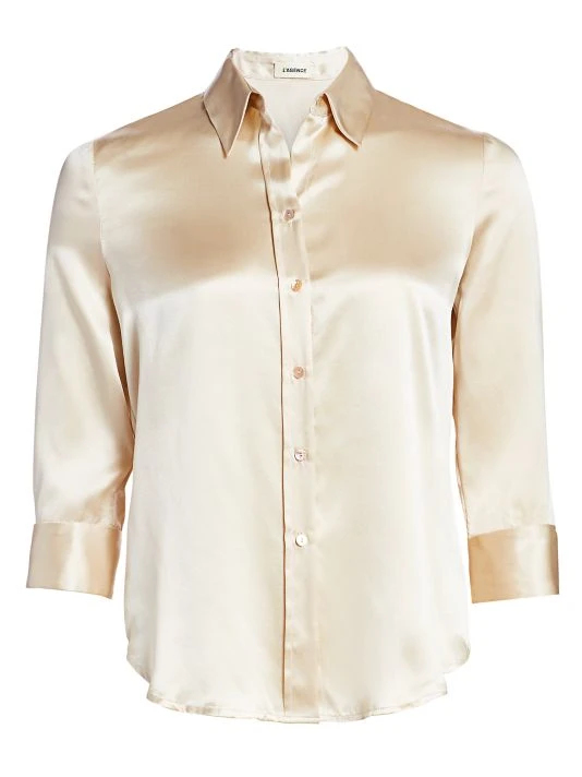 unnamed-file-1323.jpg L'AGENCE Dani Three-Quarter Sleeve Silk Blouse Petal -Outlet L'AGENCE Store unnamed file 1323
