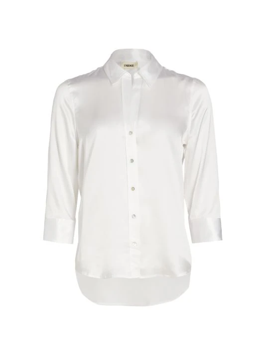 unnamed-file-1331.jpg L'AGENCE Dani Three-Quarter Sleeve Silk Blouse Petal -Outlet L'AGENCE Store unnamed file 1331
