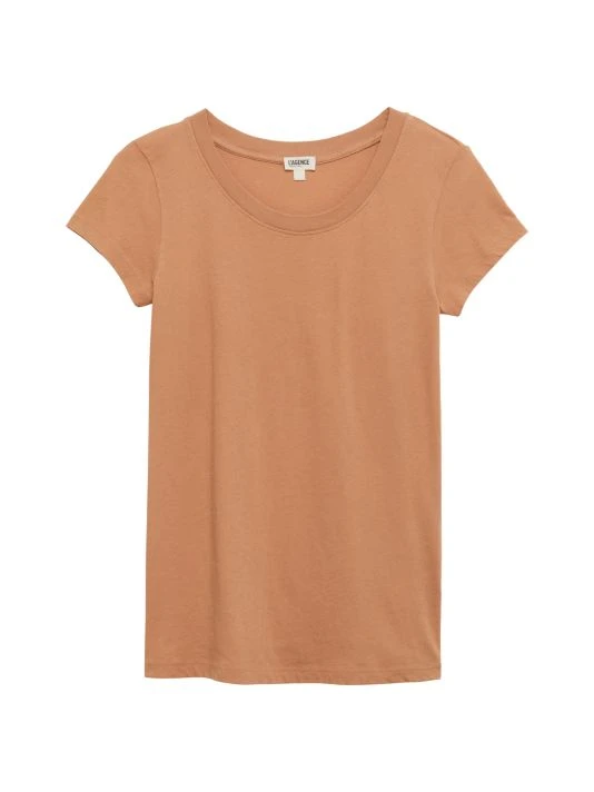 unnamed-file-1338.jpg L'AGENCE Cory High-Low Tee Baltic Sea -Outlet L'AGENCE Store unnamed file 1338