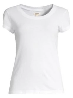 L'AGENCE Cory High-Low Tee Baltic Sea 7 L'AGENCE Cory High-Low Tee Baltic Sea -Outlet L'AGENCE Store unnamed file 1345
