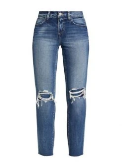 L'AGENCE Olga High-Rise Slim Rigid Jeans