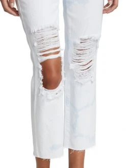 L'AGENCE Adele Distressed Ankle-Crop Jeans 5 L'AGENCE Adele Distressed Ankle-Crop Jeans -Outlet L'AGENCE Store unnamed file 1405