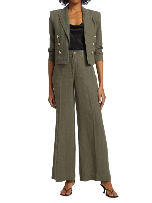 unnamed-file-144.jpg L'AGENCE Dolly Crop Linen Blazer Sand -Outlet L'AGENCE Store unnamed file 144