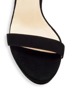 L'AGENCE Cecile Suede Ankle-Strap Sandals Black -Outlet L'AGENCE Store unnamed file 1477