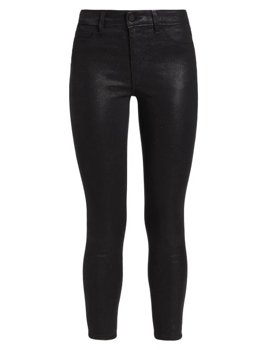 unnamed-file-1487.jpg L'AGENCE Margot High-Rise Glitter-Coated Stretch Skinny Jeans -Outlet L'AGENCE Store unnamed file 1487