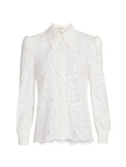 L'AGENCE Jenica Lace Blouse Rose -Outlet L'AGENCE Store unnamed file 150