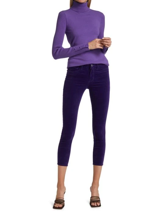 unnamed-file-1505.jpg L'AGENCE Margot Velour Skinny Jeans -Outlet L'AGENCE Store unnamed file 1505