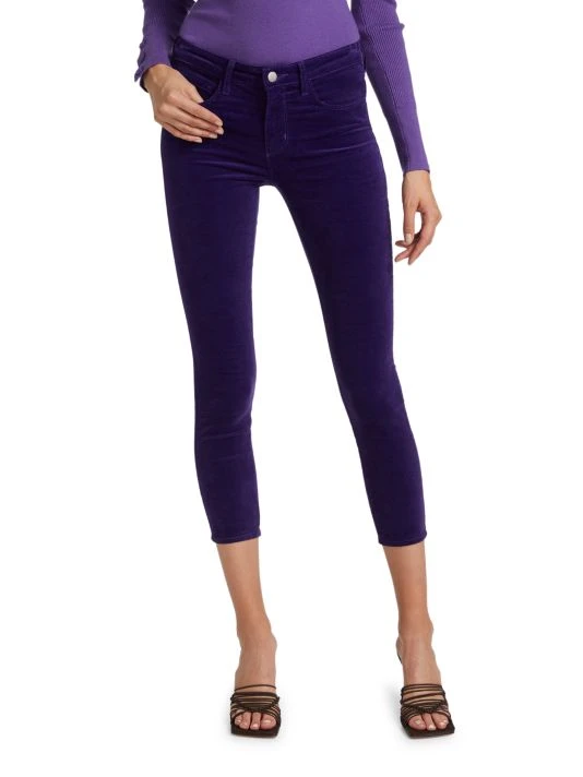 unnamed-file-1506.jpg L'AGENCE Margot Velour Skinny Jeans -Outlet L'AGENCE Store unnamed file 1506