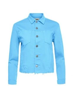 L'AGENCE Janelle Slim Stretch Denim Jacket