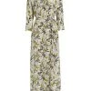 L'AGENCE Cameron Belted Silk Shirt Dress