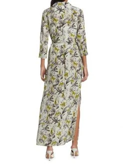 L'AGENCE Cameron Belted Silk Shirt Dress -Outlet L'AGENCE Store unnamed file 1544