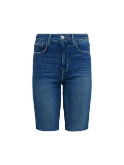 L'AGENCE Cicely High-Rise Stretch Bermuda Shorts