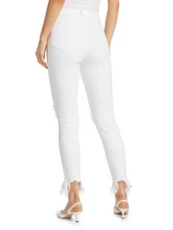 L'AGENCE High Line High-Rise Distressed Stretch Skinny Jeans 4 L'AGENCE High Line High-Rise Distressed Stretch Skinny Jeans -Outlet L'AGENCE Store unnamed file 158