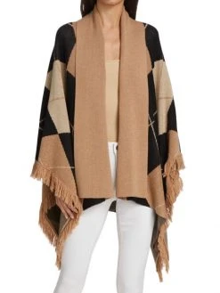 L'AGENCE Jaclyn Argyle Cape 2 L'AGENCE Jaclyn Argyle Cape -Outlet L'AGENCE Store unnamed file 1584