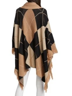 L'AGENCE Jaclyn Argyle Cape 4 L'AGENCE Jaclyn Argyle Cape -Outlet L'AGENCE Store unnamed file 1586