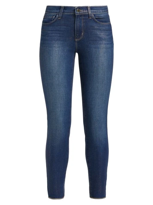 unnamed-file-1589.jpg L'AGENCE El Matador Glitter-Coated Stretch Slim-Fit Jeans -Outlet L'AGENCE Store unnamed file 1589