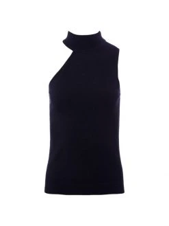 L'AGENCE Imani Knit Tank Top Misty Rose