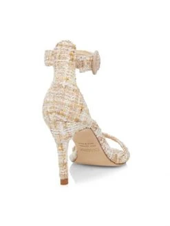 L'AGENCE Giselle Ll Tweed Ankle-Strap Sandals 2 L'AGENCE Giselle Ll Tweed Ankle-Strap Sandals -Outlet L'AGENCE Store unnamed file 1663