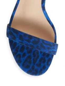 L'AGENCE Gisele II Leopard Velvet Sandals -Outlet L'AGENCE Store unnamed file 1676