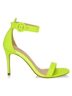 L'AGENCE Giselle Ll Leather Ankle-Strap Sandals