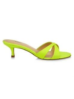 L'AGENCE Alesia II Low-Heel Mules Chartreuse 6 L'AGENCE Alesia II Low-Heel Mules Chartreuse -Outlet L'AGENCE Store unnamed file 1697