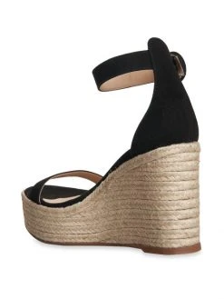 L'AGENCE Elysee Suede Espadrille Wedge Sandals -Outlet L'AGENCE Store unnamed file 1700