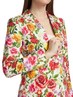 L'AGENCE Chamberlain Floral Blazer 5 L'AGENCE Chamberlain Floral Blazer -Outlet L'AGENCE Store unnamed file 1709